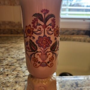 R S Germany Floral Ceramic Vase